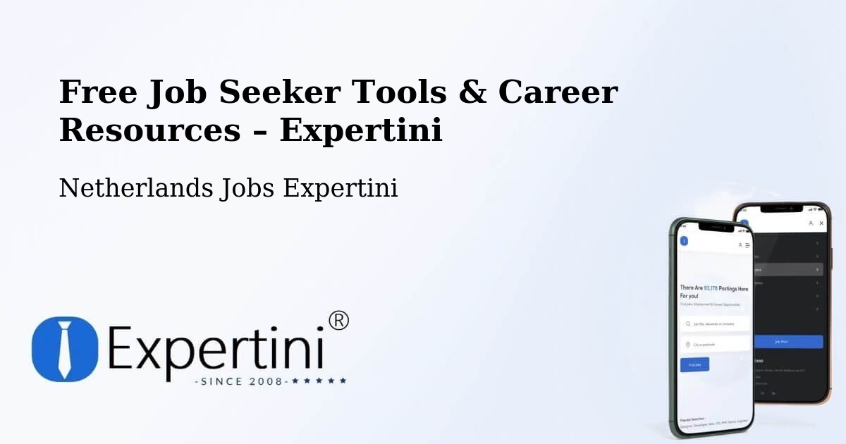 Free Job Seeker Tools & Career Resources – Belt - Belt, Netherlands Jobs Expertini